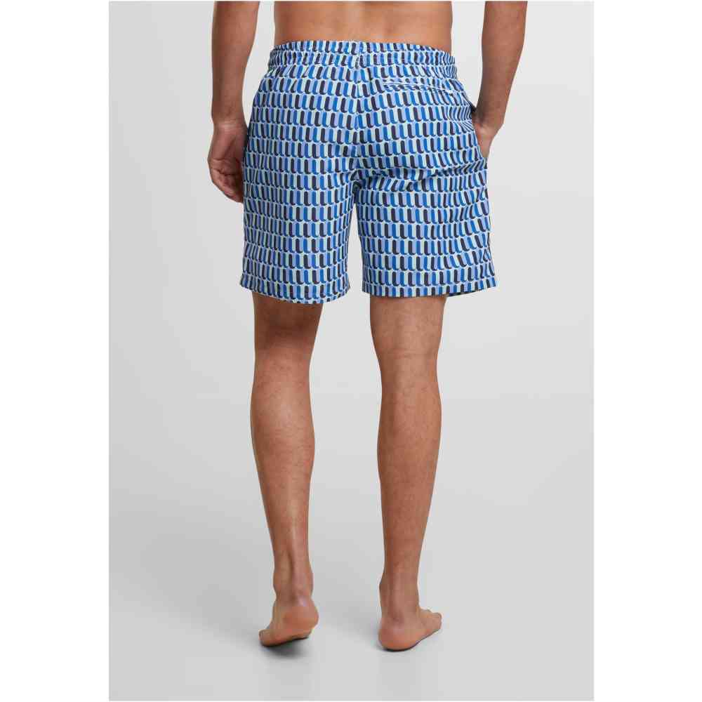 Urban Classics - Pattern Maillot de bain - Bleu